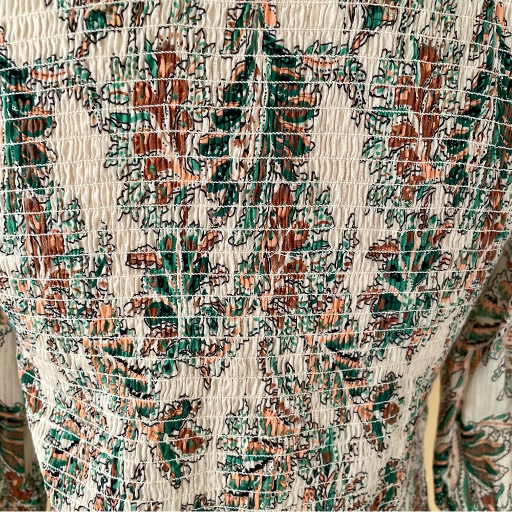 Veronica Beard Smocked Top - Picture 10 of 12
